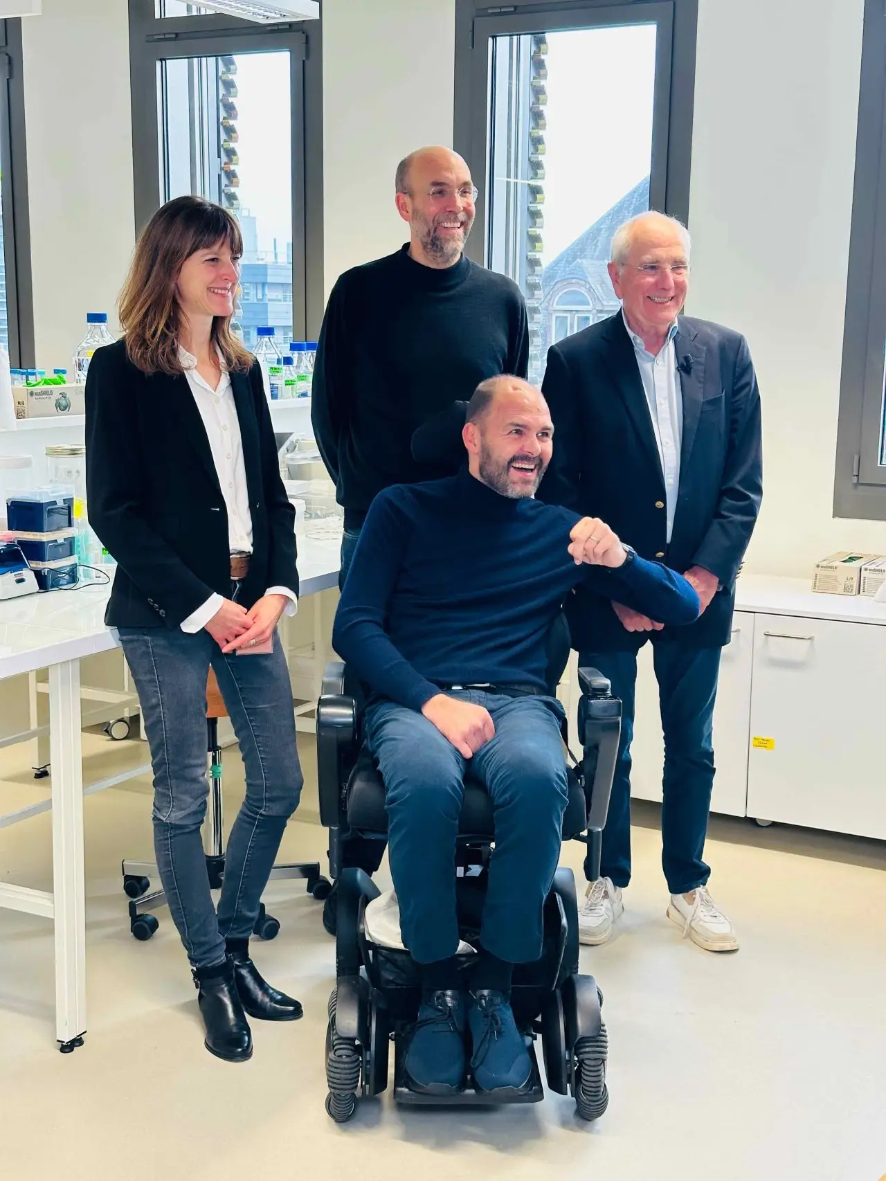 Olivier GOY maladie de charcot institut de recherche du cerveau