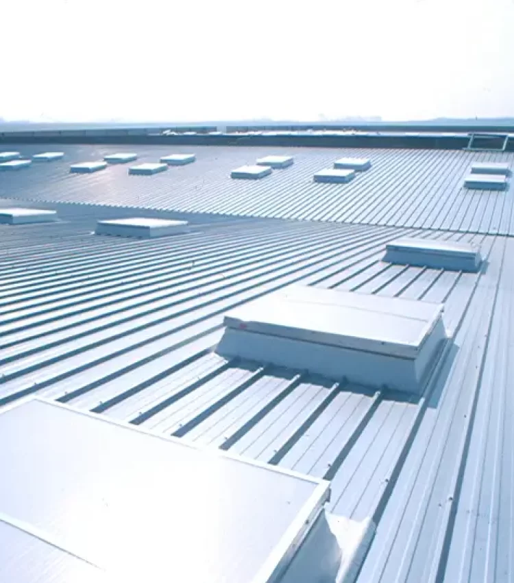 Dôme de toiture en polycarbonate avec laque solaire réduisant la chaleur et les UV